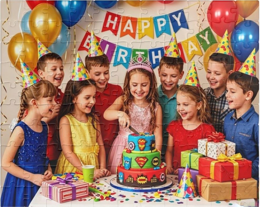Custom Photo Puzzle — (110 -Piece) — Personalized Jigsaw Gift
