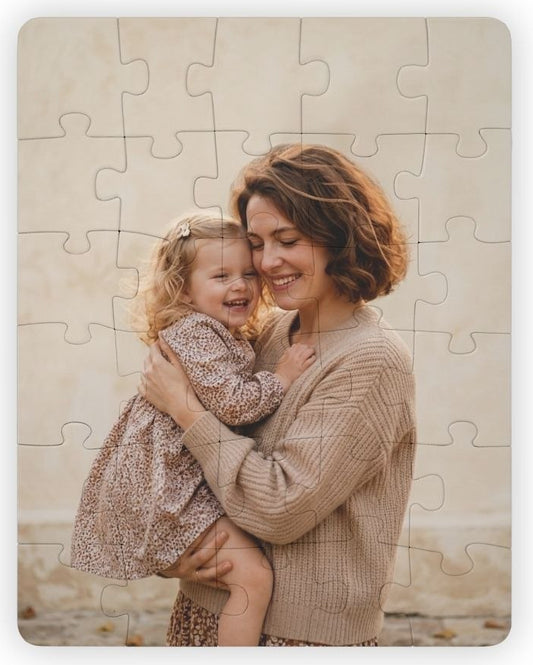 Custom Kids Puzzle — (30-pcs Vertical) — Toddler Floor Jigsaw Toy for Early Learning & Play