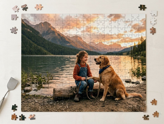 Custom Photo Puzzle — ( 252-Piece ) — Personalized Jigsaw Puzzle